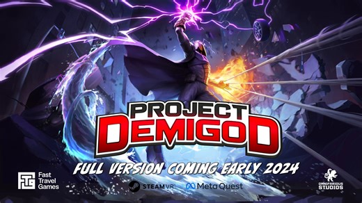 Project Demigod soars with the new trailer unveiled at the UploadVR Winter Showcase! 隸 Power up on Meta Quest via App Lab or SteamVR Early Access, with the full version landing in official stores in 2024!  #MetaQuest: https://ftg.gg/3Ne5YMi #SteamVR: https://ftg.gg/41b7ynJ | Fast Travel Games | Facebook