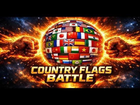 The ULTIMATE Country Flags Battle: Who Will Survive? 🌍🔥 (Portrait)