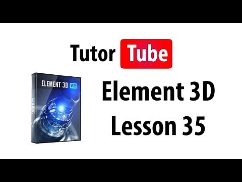 Element 3D Tutorial - Lesson 35 - 3D Object Replication