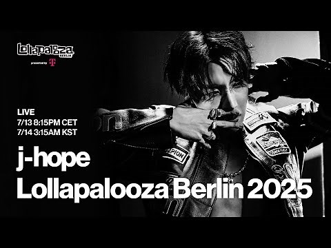 j-hope Live @ Lollapalooza Berlin 2025 (Full Performance)