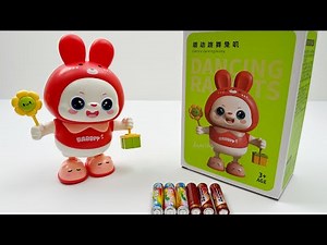 Unboxing: Electric Dancing Rabbit, RC Caterpillar, RC Tractor, RC Bus