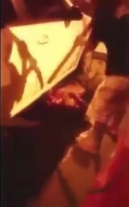 KILLED BY IMPALED IRON PIPE