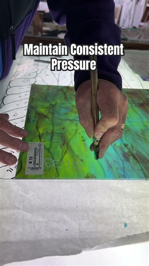 One Technique for Flawless Breaks #stainedglass