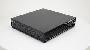 Mind Reader Single Serve Coffee Pod Drawer, 36 Pod Capacity, Countertop Organizer, Metal, 12.75 in. L x 13 in. W x 3 in. H, Black MTRAY-BLK