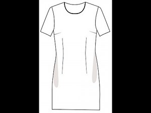 How to Draft Shift Dress Pattern