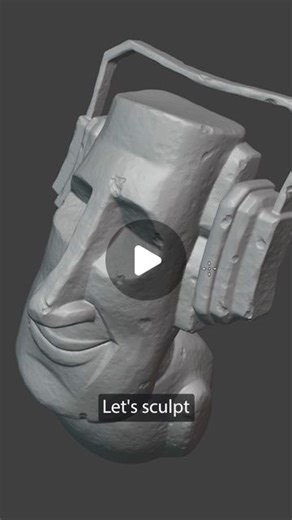 CG Boost on Instagram: "Checkout our full free beginners sculpting course in Blender here: https://www.cgboost.com/resources #b3d #blendertutorial #blender3d #blendersculpt #blendercourse"