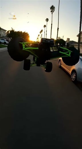 Monster Truck Takes Flight