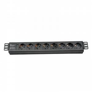 [Hot Item] Basic PDU with Germany Socket Horizon Installation in Sever Rack