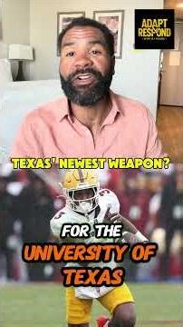Texas' newest offensive weapon is Raleek Brown #hookem #texasfootball #cfb #secfootball