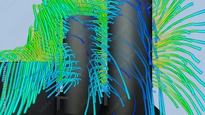 Silo airflow simulation - CFD simulation Computational fluid dynamics