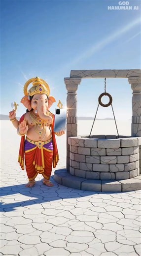 Ganesha, Krishna & Mahadev’s Phone Miracle 😱 But Hanuman’s iPhone Failed💔 #aishorts #mahadev #iphone