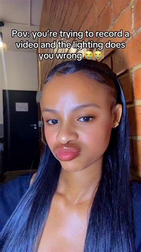 Lighting Struggles While Recording a Video