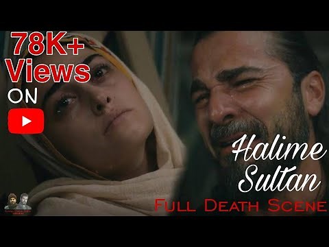 Full Death scene Of Halime Sultan😭💔 Ertuğrul 💔 Episode 116 Season 3• the whole tribe mourned