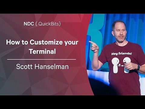 How to Customize your Terminal - Scott Hanselman