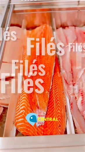 Peixaria Central Icaraí on Instagram: "Filé é sinônimo de praticidade no dia a dia! 💙 Na Peixaria Central Icaraí você encontra filés frescos de peixes variados, sempre limpos, bem cortados e preparados na hora. Perfeitos pra quem quer ganhar tempo sem abrir mão de qualidade: ✔️ fáceis de preparar ✔️ ideais pro almoço ou jantar ✔️ sabor e frescor garantidos Do balcão da peixaria direto pra sua receita! 🐠 Passe aqui e escolha o seu filé favorito ou acesse o link da Bio e faça seu pedido! 📦 Entr