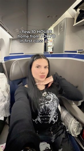 I FLEW 10 HOURS HOME FROM TOKYO?! #shorts