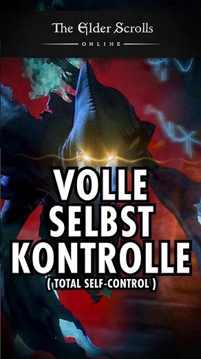 #ESO #Volle Selbstkontrolle #Total Self-Control #Achievement #Guide