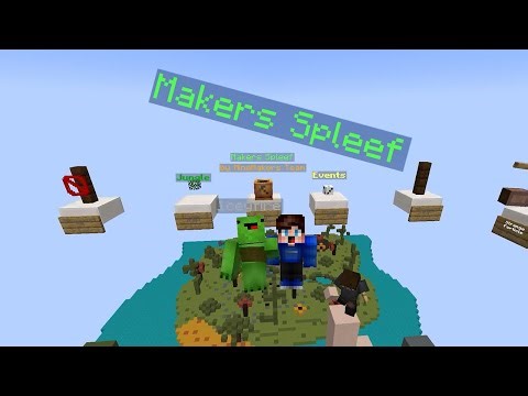 Spleefing a Noob in Minecraft AGAIN!