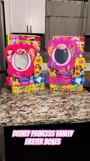 Disney Princess Light Up Vanity Easter Boxes | Easter 2026 #viral #viralshorts #trending #trend