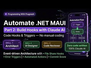 Claude Hooks for .NET MAUI Auto Code Review, Error Fix & Pre-Commit Check!