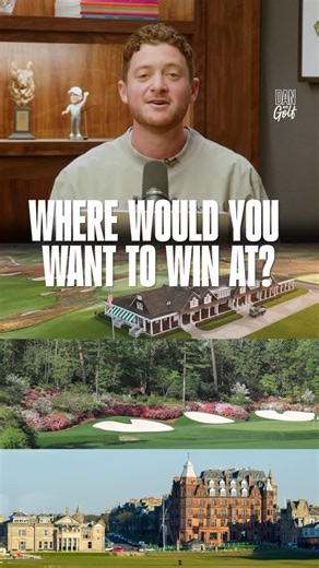 Dan on Golf on Instagram: "Dan’s Top 10 venues to win at. How’d he do?"