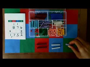 Multi-Digit Multiplication | Montessori Checkerboard Intro