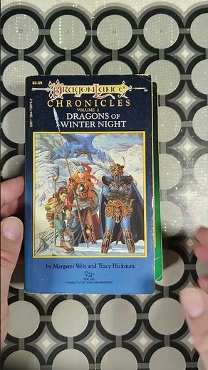Original DragonLance Trilogy Released by TSR #dragonlance