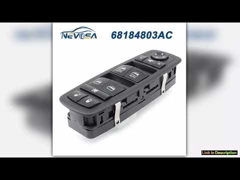 NEVOSA 68184803AC For Jeep Grand Cherokee 2014 2015 2016 Car Power Window Master Switch Button