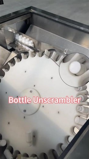 Automatic Bottle Unscrambler | Bottle Sorting Machine for Packaging Lines