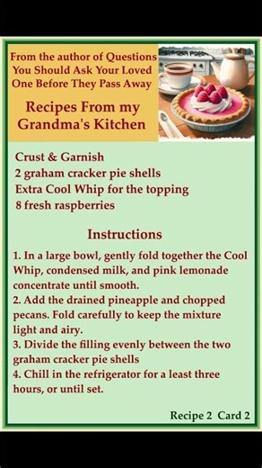 Pink Lemonade Pie (1920s Family Recipe) • Easy No‑Bake Dessert
