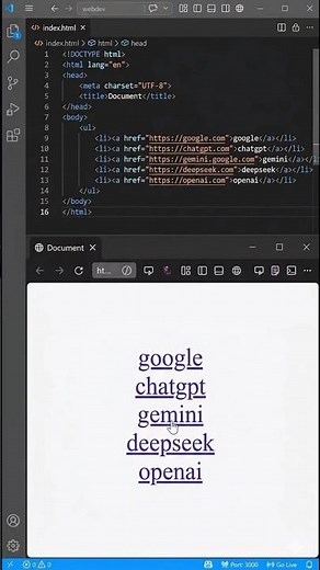 🔗 Create Links in HTML Easily #coding