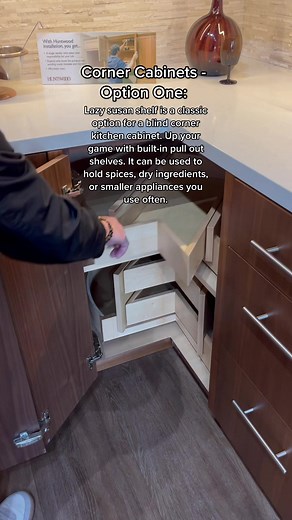 Creative Corner Cabinets for Your Kitchen