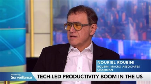 Nouriel Roubini Sees a Tech-Led US ‘Productivity Revolution’ | Collective[i]