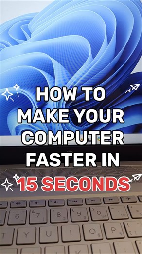 Speed Up you PC in 15 Seconds #pcspeedup #computers low #windows