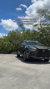 POV: Your car is officially your favorite part of the morning. 🌞 #NX250 #germainlexus #lexus #lexusnation #lexusnx #lexususa | Germain Lexus of Naples