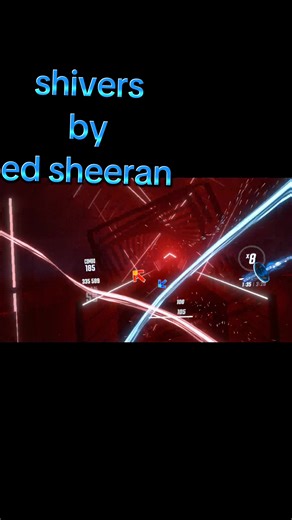 shivers by ed sheeran #shivers #edsheeran #beatsaber #vr #fyp