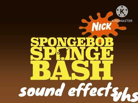 Nickelodeon spongebob spongebash sound effects: vhs