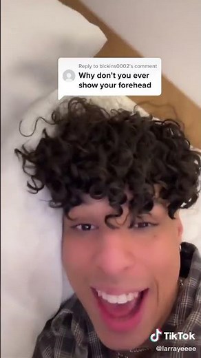 Larray Tells Us Why He Doesn't Show His Forehead In His Tiktok