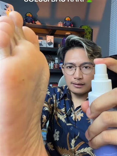 Penyelamat kaki berkeringat! Bebas buka sepatu kapan aja! #footdeospray #footdeodorant #penghilangbaukaki#bausepatu #baukaki