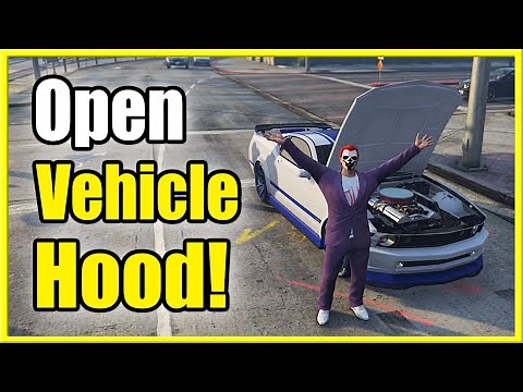 How to Use Interaction Menu & Open Trunk, Doors, & Hood in GTA 5 Online! (Best Tutorial!)