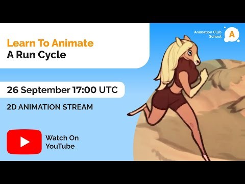 Let’s Animate a Run Cycle Together: Live Lesson with Edward Kurchevsky