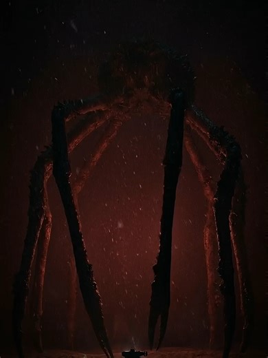 The Silent Walker x Colossal Abyssal Spider Crab #สัตว์ประหลาดใต้ทะเล #DeepSeaHorror #Thalassophobia #ColossalSpiderCrab#fyp