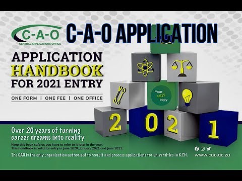 How to apply using Central Applications Office ( CAO)