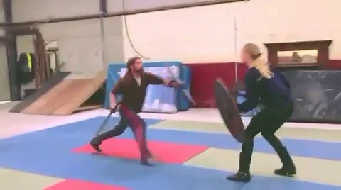 Gaïa Weiss on Instagram: "I stumbled upon that video completely by chance the other day. It was quite moving to see. My first steps into screen combat for Vikings, I had never done martial arts at that point (but I had ballet training). It brings back a lot of memories, my first fight with Alex, the weeks on boats and on the battle fields in the mud… Shout out to the fantastic stunt team who taught me everything!"