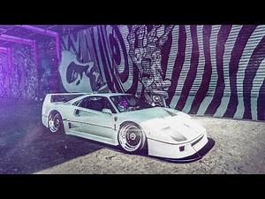 NFS HEAT / FERRARI F40 / CUSTOMIZATION AND GAMEPLAY