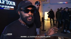 686K views · 32K reactions | On le dit introverti, mystérieux, et il est vrai que Damso est rare en interview. Mais la star du rap, venue de Belgique, a bien voulu lever un pan du voile pour TF1. | TF1 INFO | Facebook