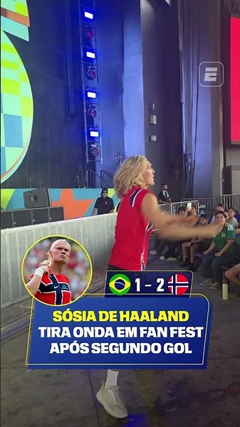 SÓSIA DE HAALAND TIRA ONDA DE TODO MUNDO APÓS SEGUNDO GOL! 😕☄️🇳🇴