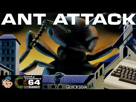ANT ATTACK – Commodore 64 (1984) | Quicksilva’s Pioneering 3D Isometric Survival Adventure