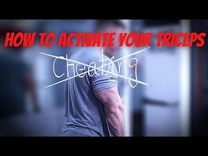 How to Activate your Triceps (For Bigger and Better Arms)