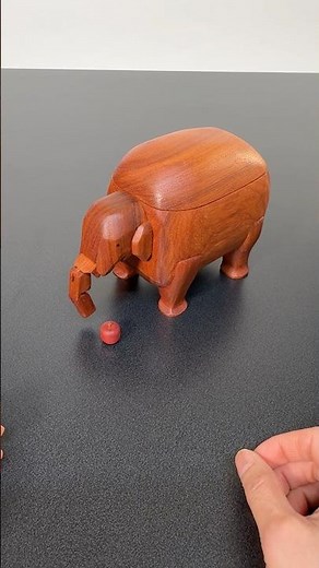 How to Open This elephant Karakuri Box #puzzlebox #Puzzle #Shorts